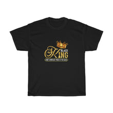 Load image into Gallery viewer, Black King Cotton Tee

